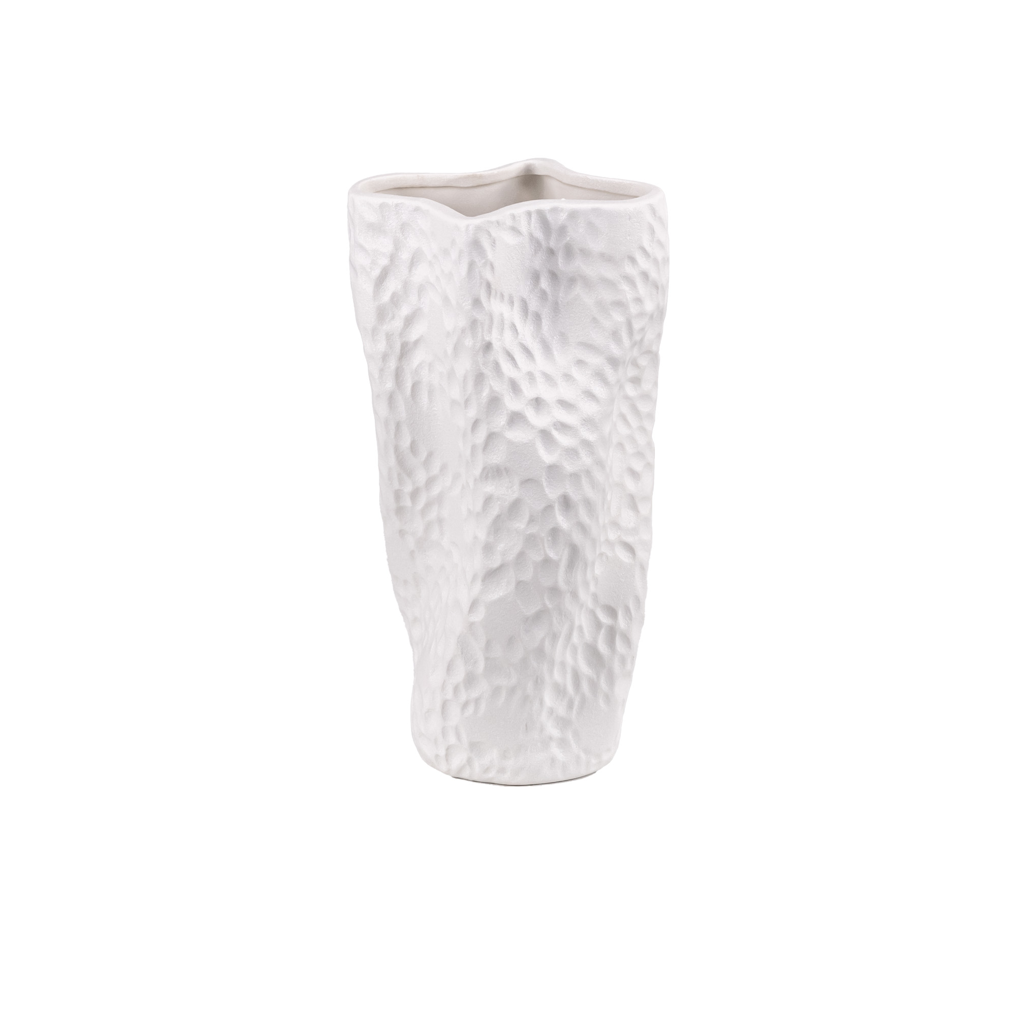 Ceramic vase Art textured